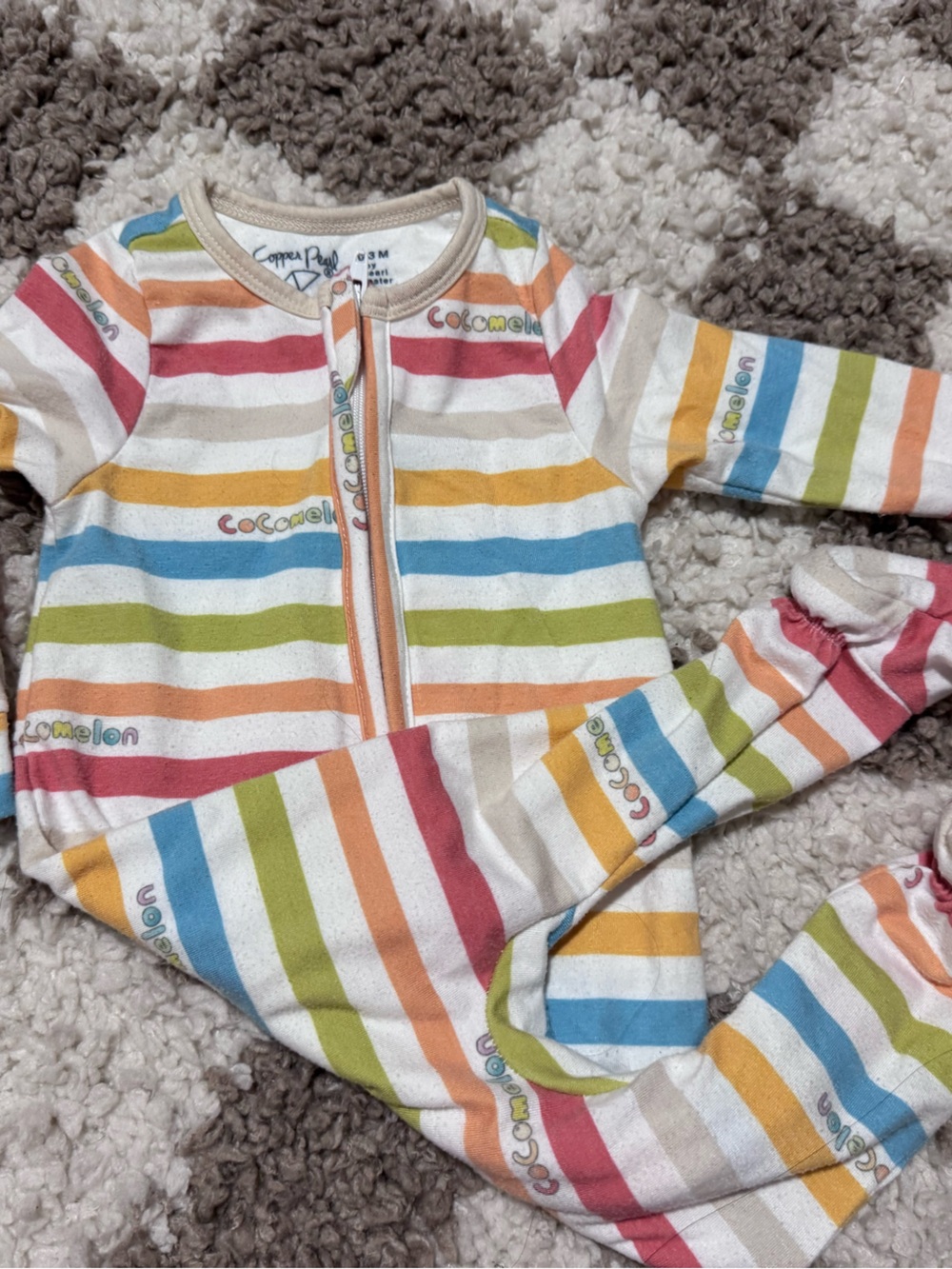 Cocomelon Multicolor Footie bundle